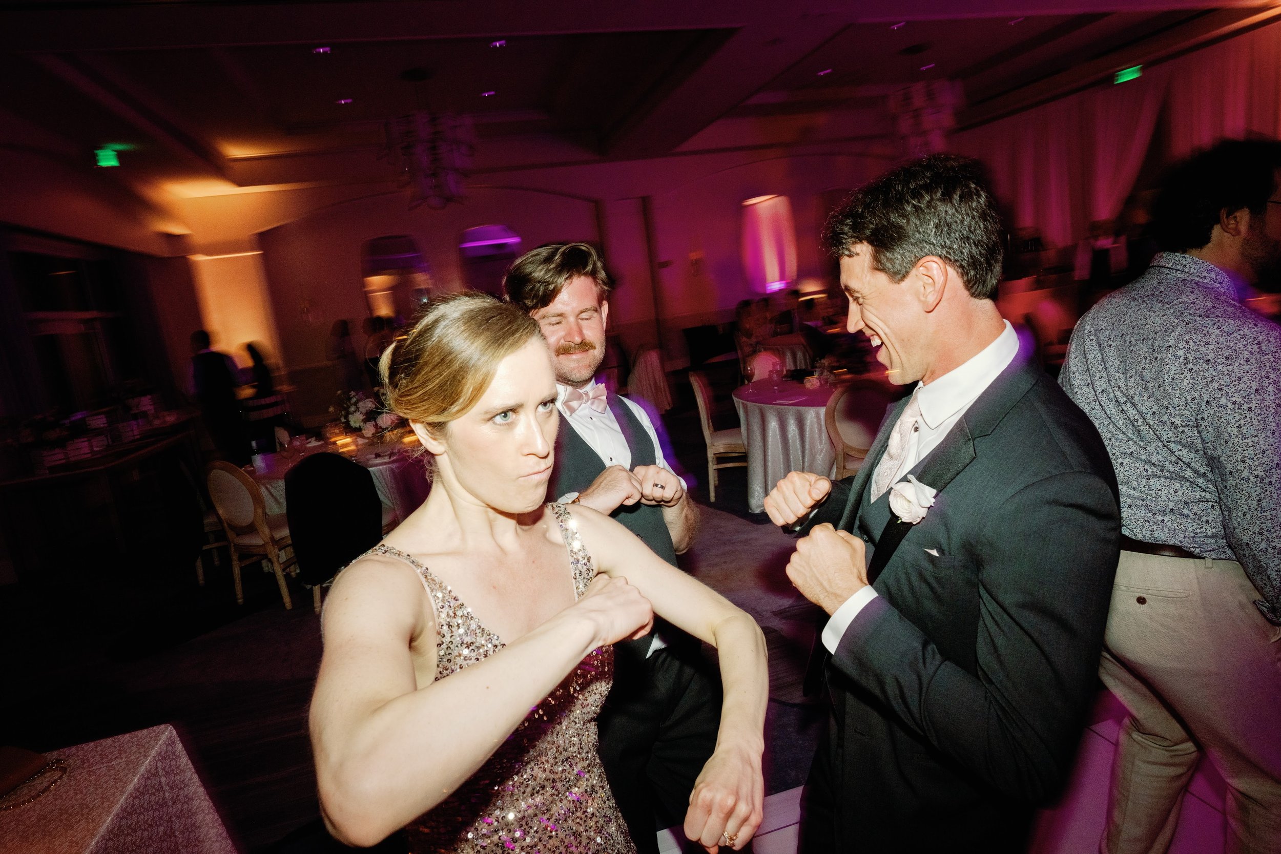  I should probably use a more dignified picture of our wedding, but I think this one sums up the true vibe the best. 